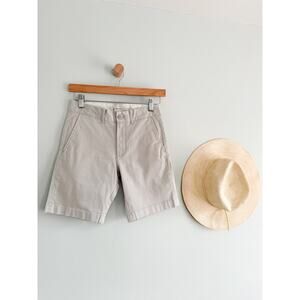 Crewcuts Factory | Boys' Gramercy flex chino short in Stone | Sz 10
